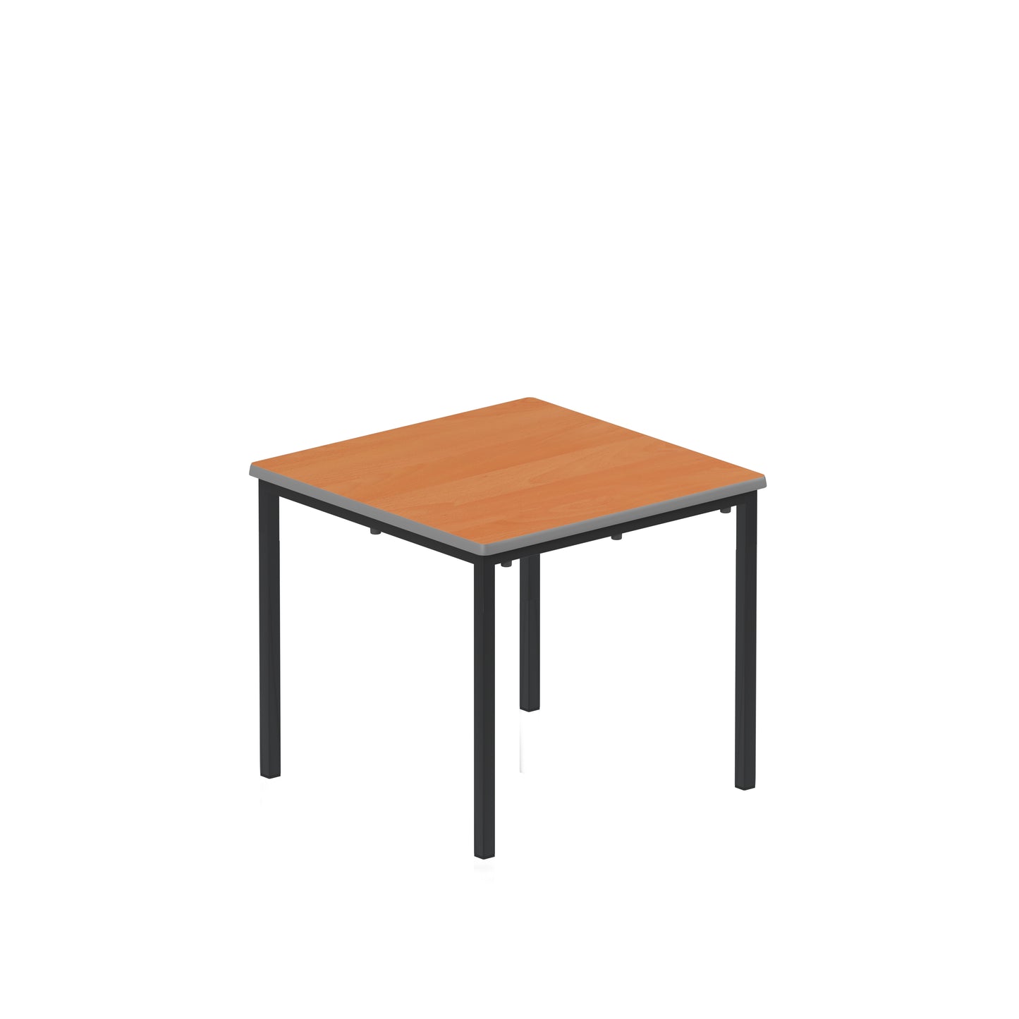 Titan|Flat Pack Classroom Table|600x600x530|Beech-Black