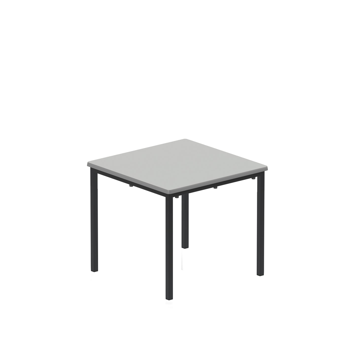 Titan|Flat Pack Classroom Table|600x600x530|Grey-Black