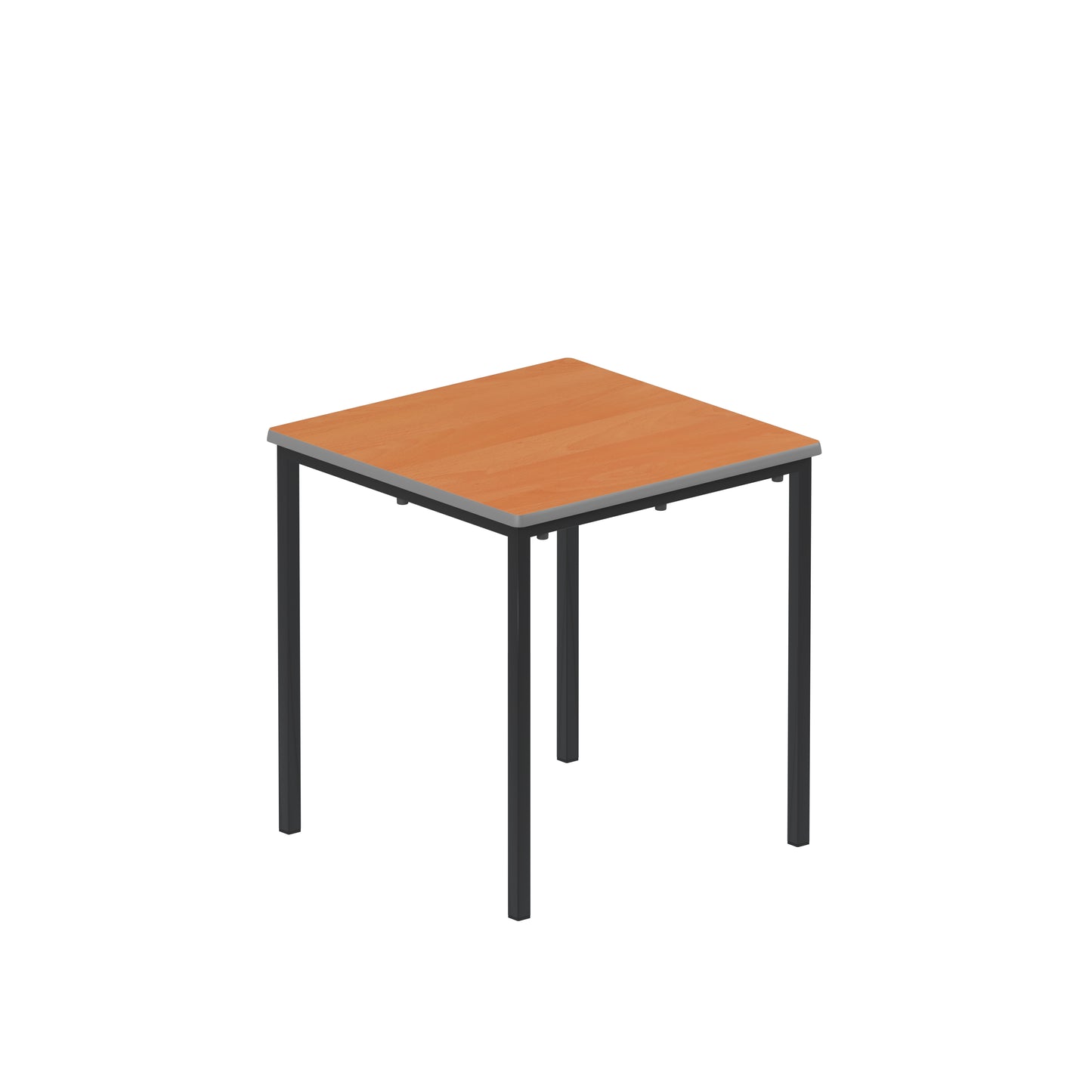 Titan|Flat Pack Classroom Table|600x600x640|Beech-Black