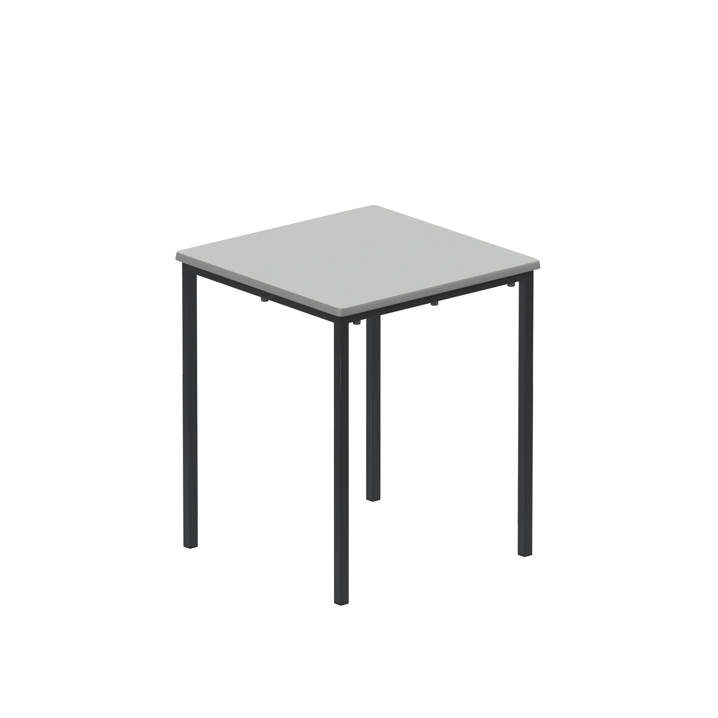 Titan|Flat Pack Classroom Table|600x600x710|Grey-Black