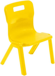 Titan One Piece Classroom Chair - (8-11 Years) 380mm Seat Height