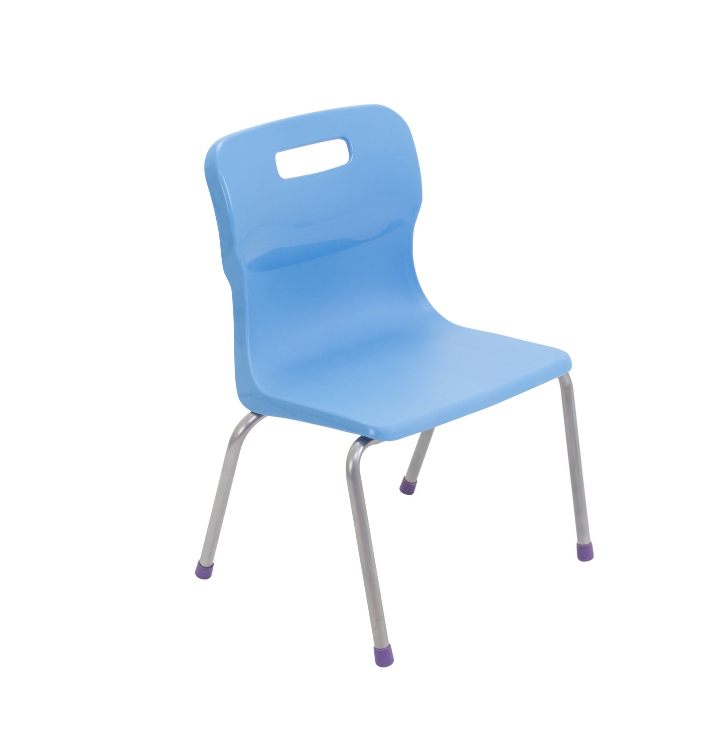 Titan Four Leg Chair|Size 2|Age 4-6 Years|Sky Blue