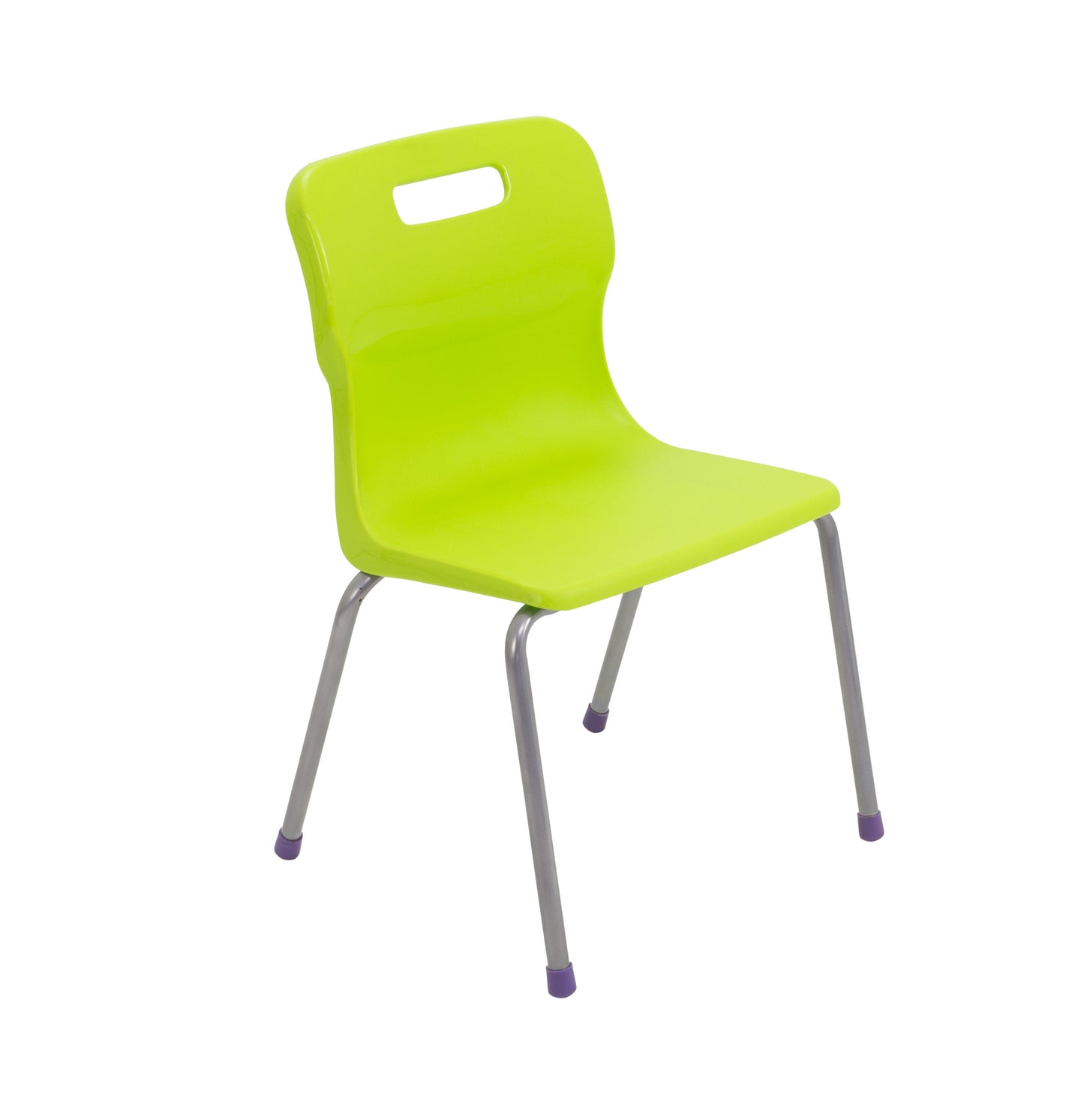 Titan Four Leg Chair|Size 2|Age 4-6 Years|Lime