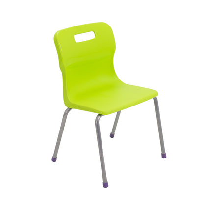 Titan Four Leg Chair|Size 2|Age 4-6 Years|Lime