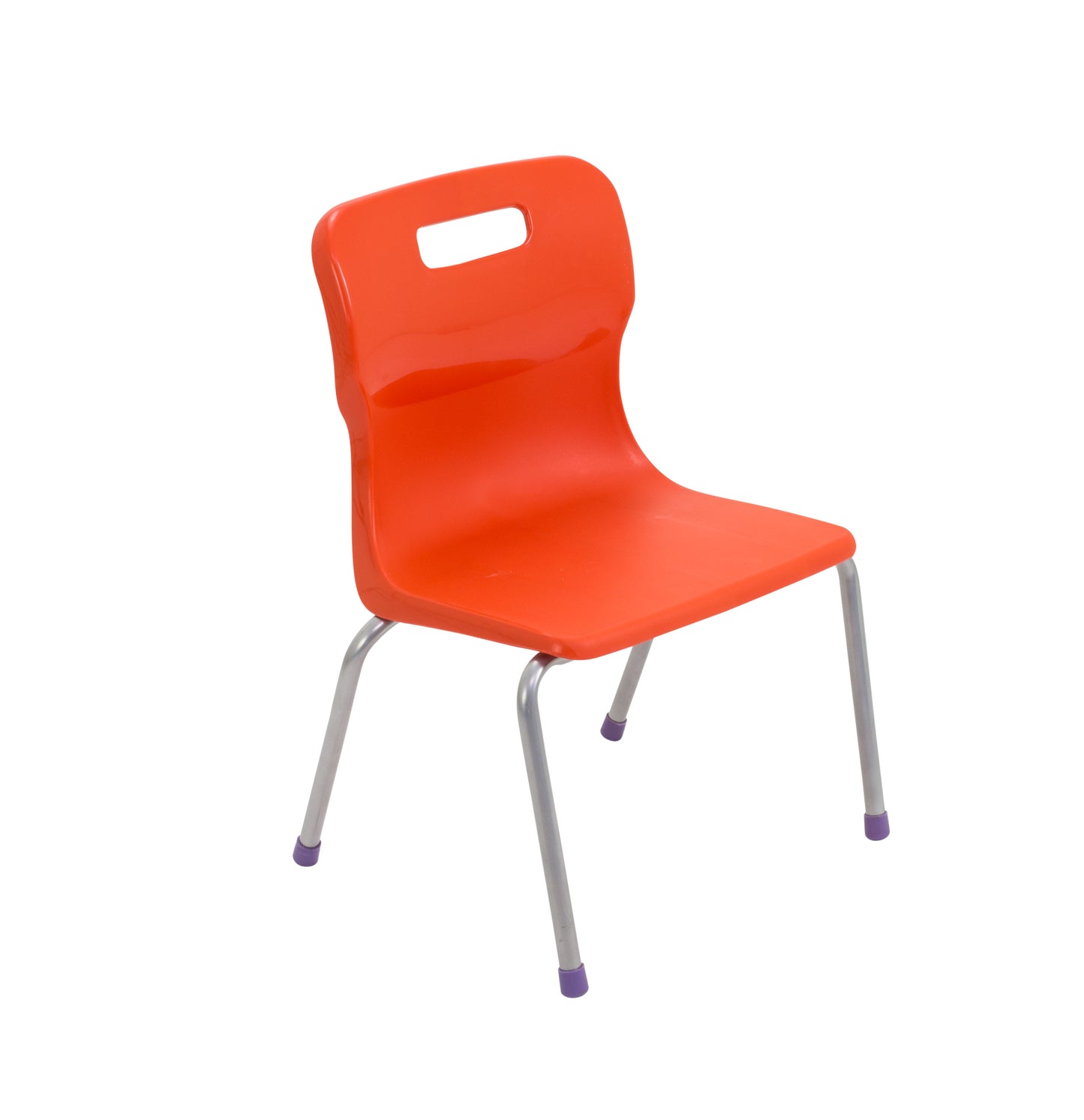 Titan Four Leg Chair|Size 2|Age 4-6 Years|Orange