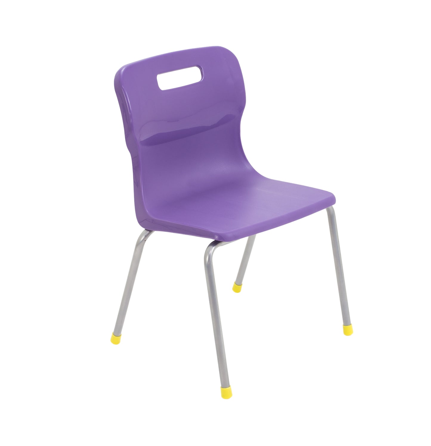 Titan Four Leg Chair|Size 3|Age 6-8 Years|Purple