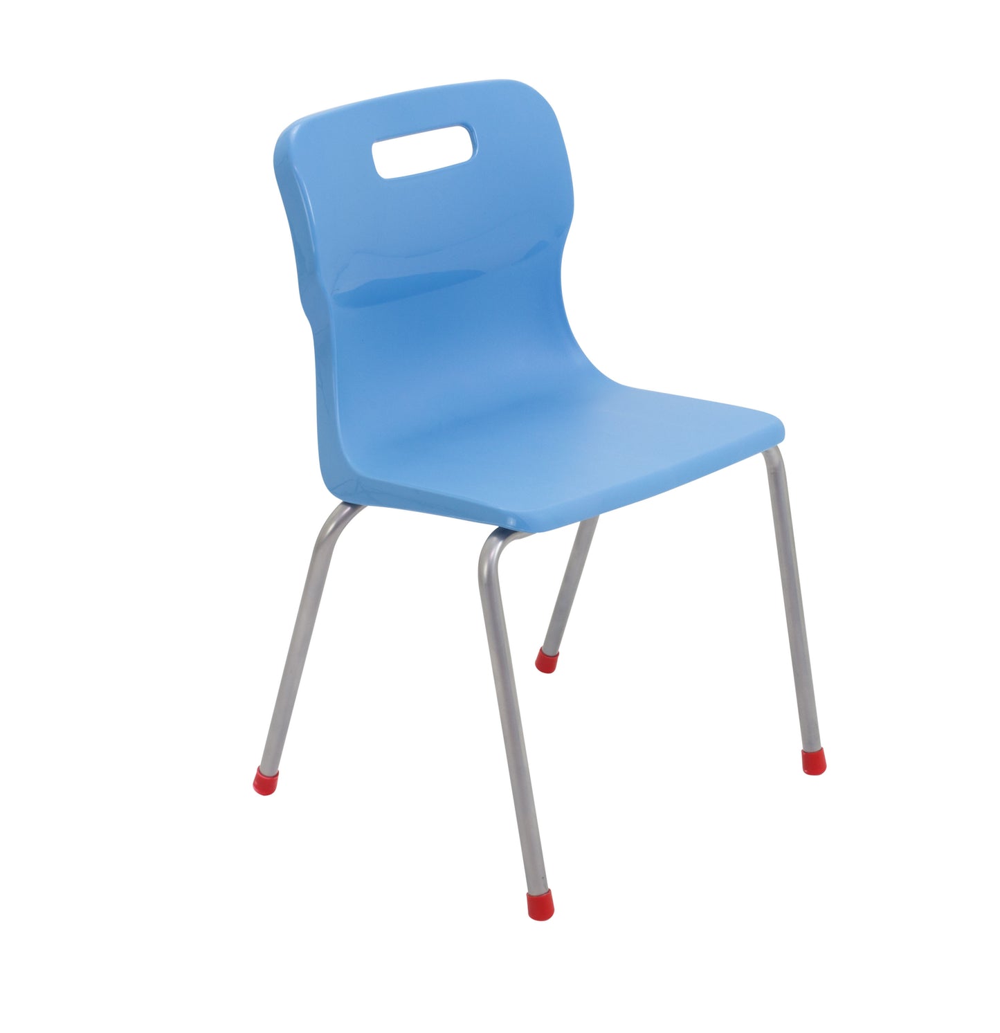 Titan Four Leg Chair|Size 4|Age 8-11 Years|Sky Blue