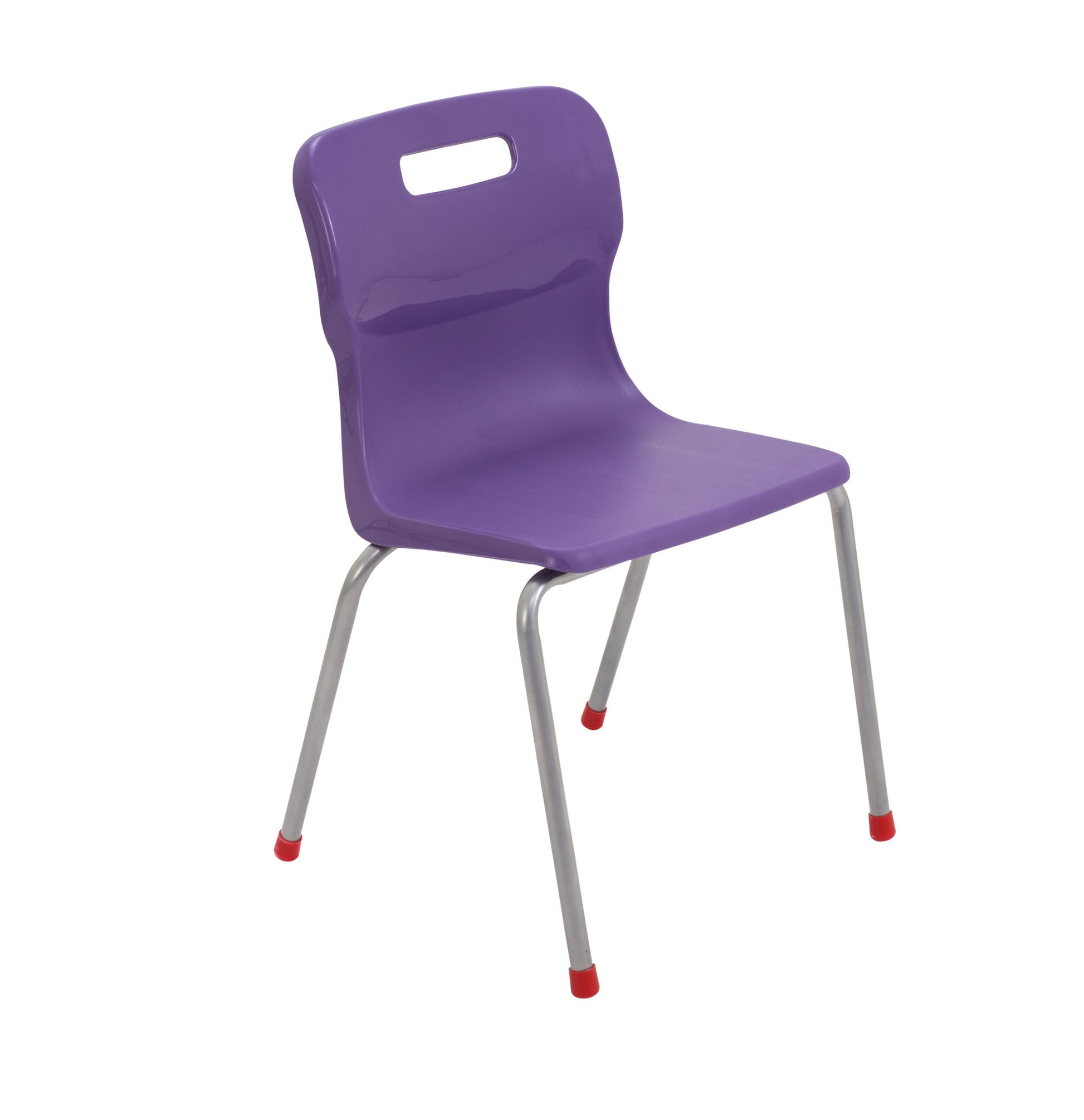 Titan Four Leg Chair|Size 4|Age 8-11 Years|Purple