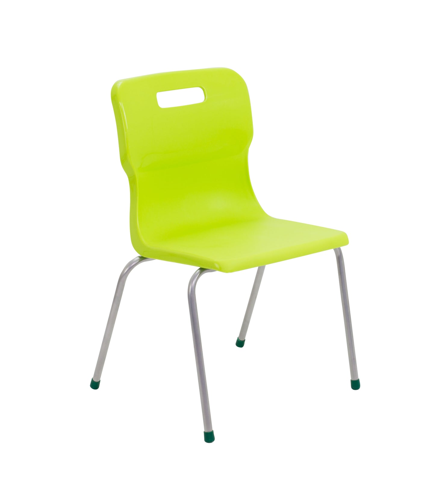 Titan Four Leg Chair|Size 5|Age 11-14 Years|Lime
