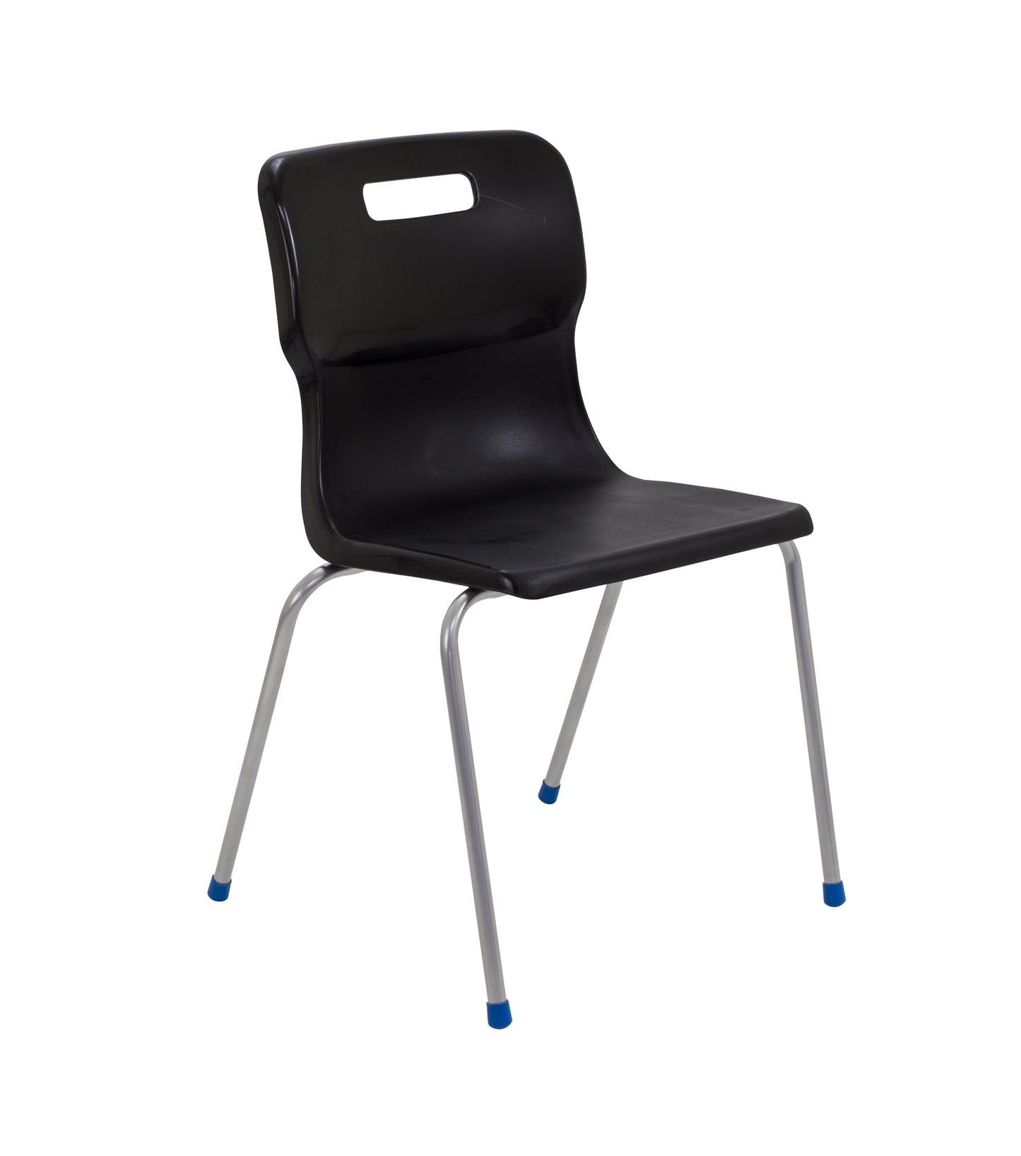 Titan Four Leg Chair|Size 6|Age 14 Plus Years|Black