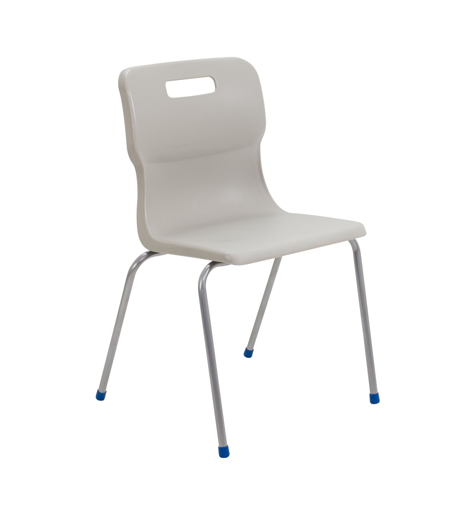 Titan Four Leg Chair|Size 6|Age 14 Plus Years|Grey