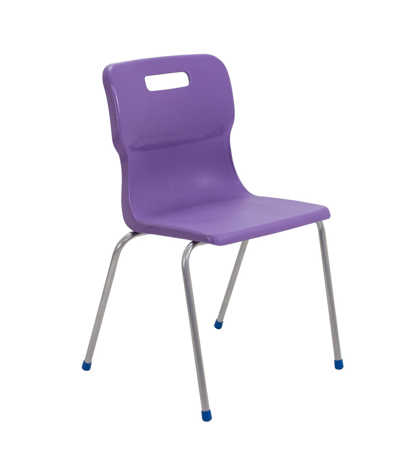 Titan Four Leg Chair|Size 6|Age 14 Plus Years|Purple