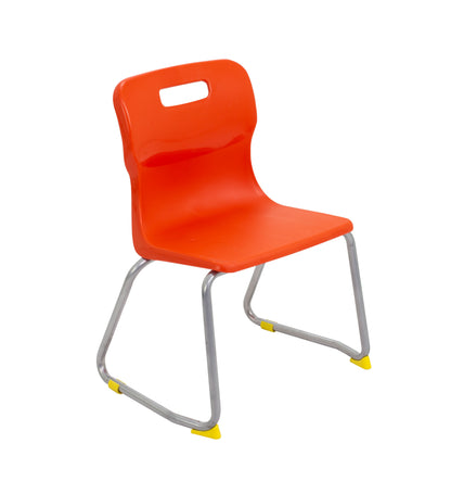 Titan Skid Chair|Size 3|Age 6-7 Years|Orange