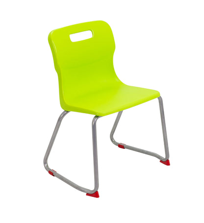 Titan Skid Chair|Size 4|Age 8-11 Years|Lime
