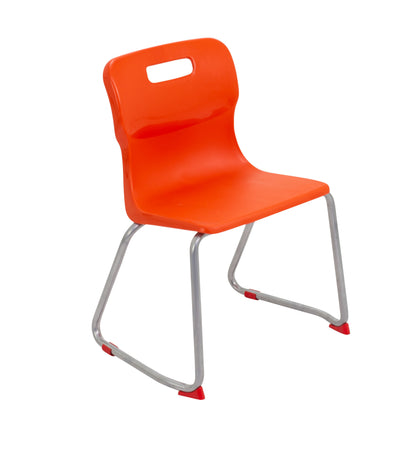 Titan Skid Chair|Size 4|Age 8-11 Years|Orange