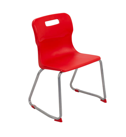 Titan Skid Chair|Size 4|Age 8-11 Years|Red
