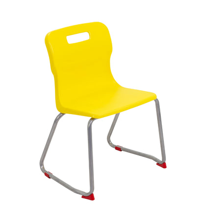 Titan Skid Chair|Size 4|Age 8-11 Years|Yellow