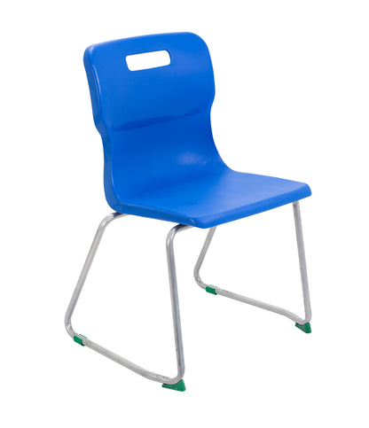 Titan Skid Chair|Size 5|Age 11-14 Years|Blue