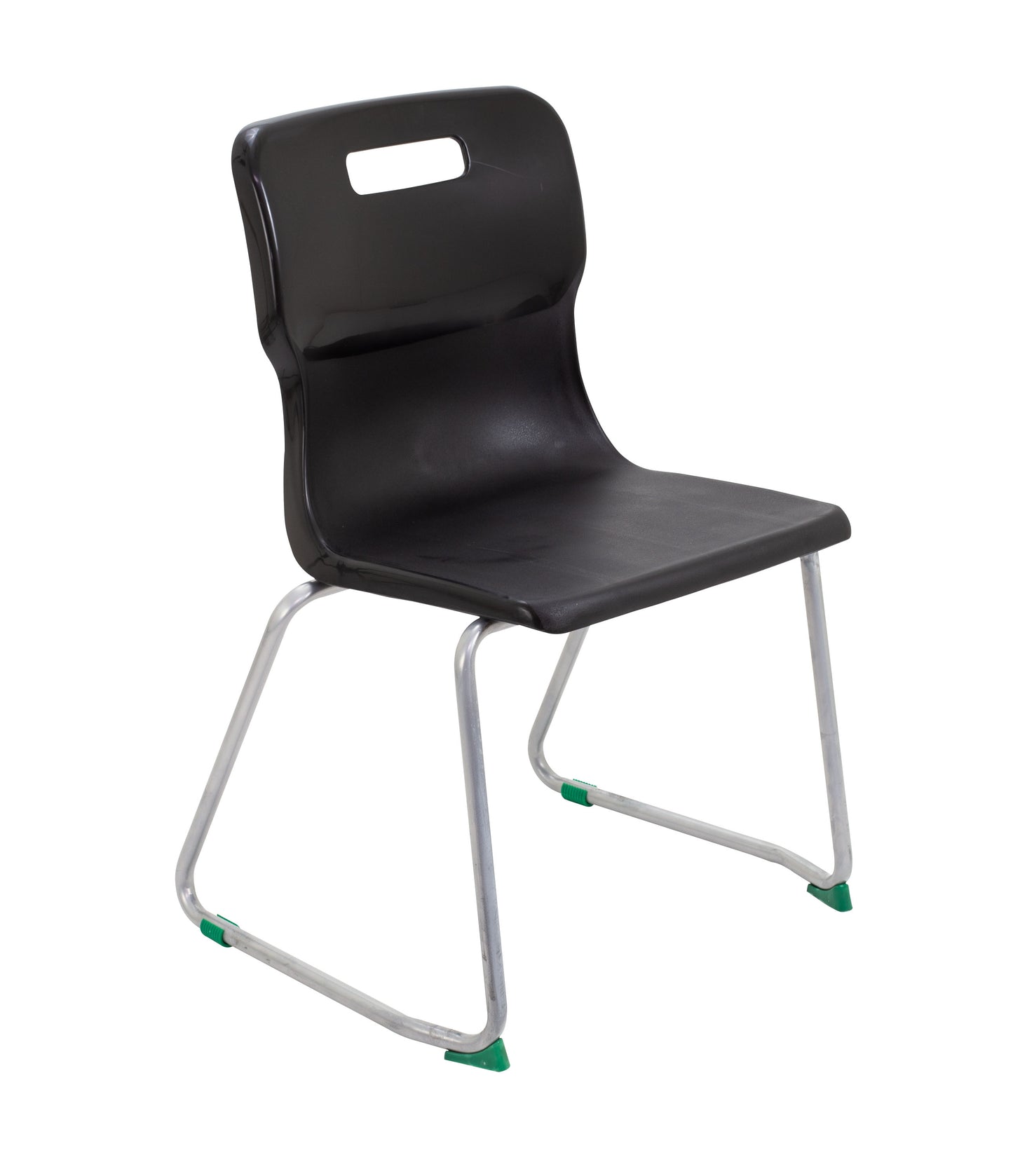 Titan Skid Chair|Size 5|Age 11-14 Years|Black
