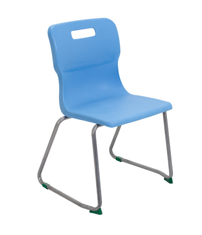 Titan Skid Chair|Size 5|Age 11-14 Years|Sky Blue