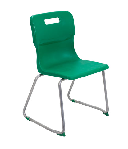 Titan Skid Chair|Size 5|Age 11-14 Years|Green