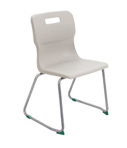 Titan Skid Chair|Size 5|Age 11-14 Years|Grey