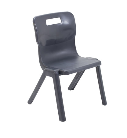 Titan One Piece Chair|Size 3|Age 6-8 Years|Charcoal