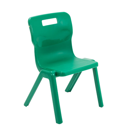 Titan One Piece Chair|Size 3|Age 6-8 Years|Green