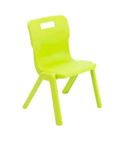 Titan One Piece Chair|Size 3|Age 6-8 Years|Lime