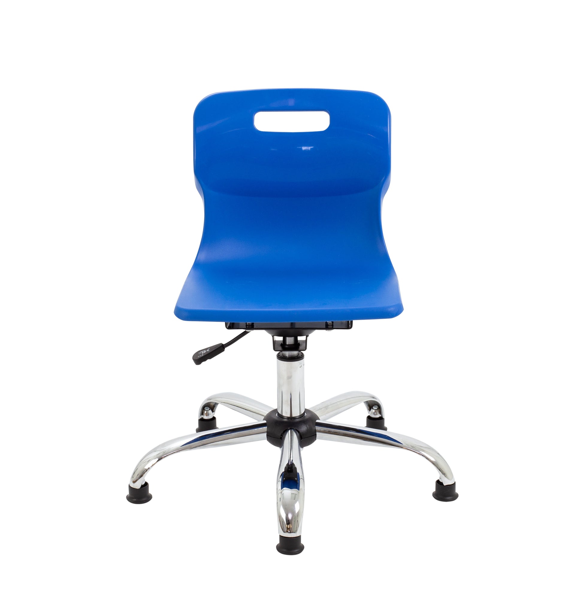 Titan Swivel Junior Chair with Chrome Base and Glides