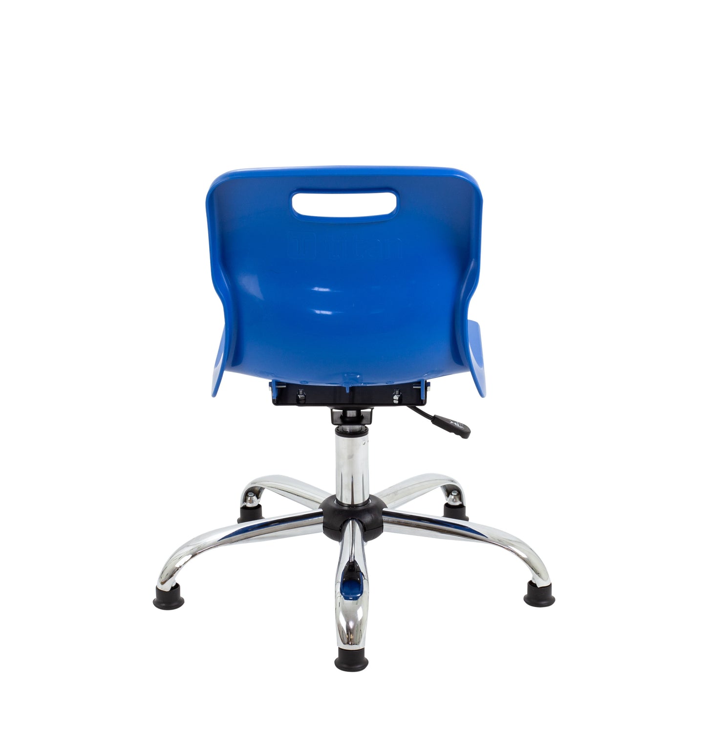 Titan Swivel Junior Chair with Chrome Base and Glides