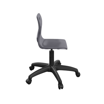 Titan Swivel Junior Chair with Plastic Base and Castors