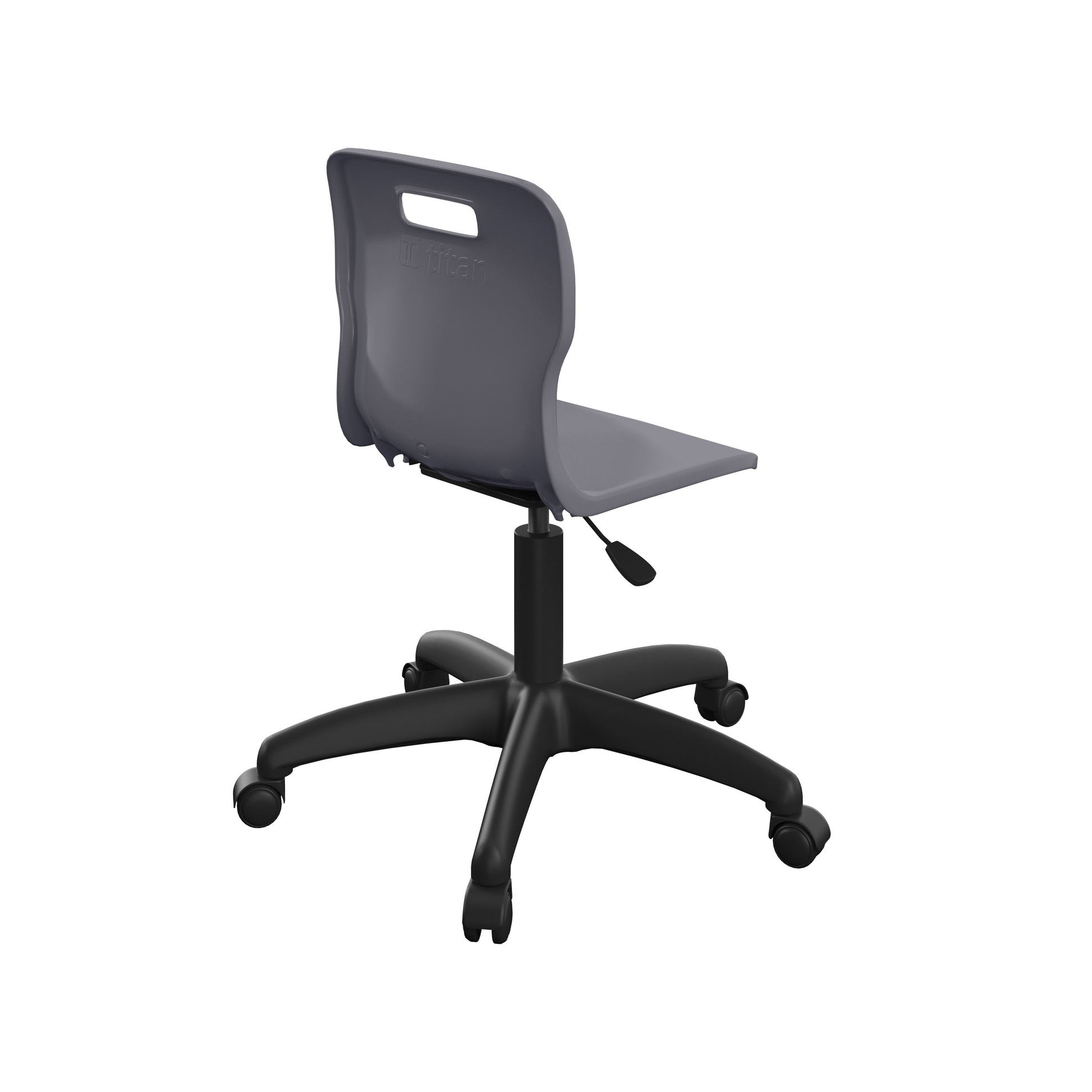 Titan Swivel Junior Chair with Plastic Base and Castors