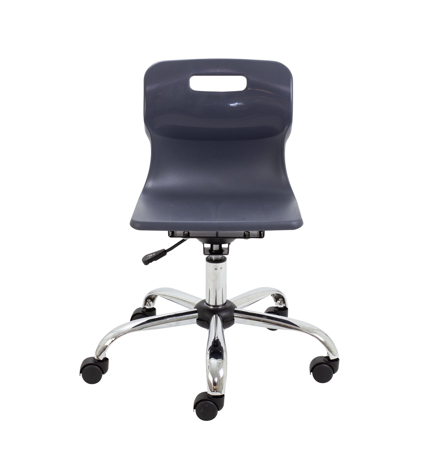 Titan Swivel Junior Chair with Chrome Base and Castors