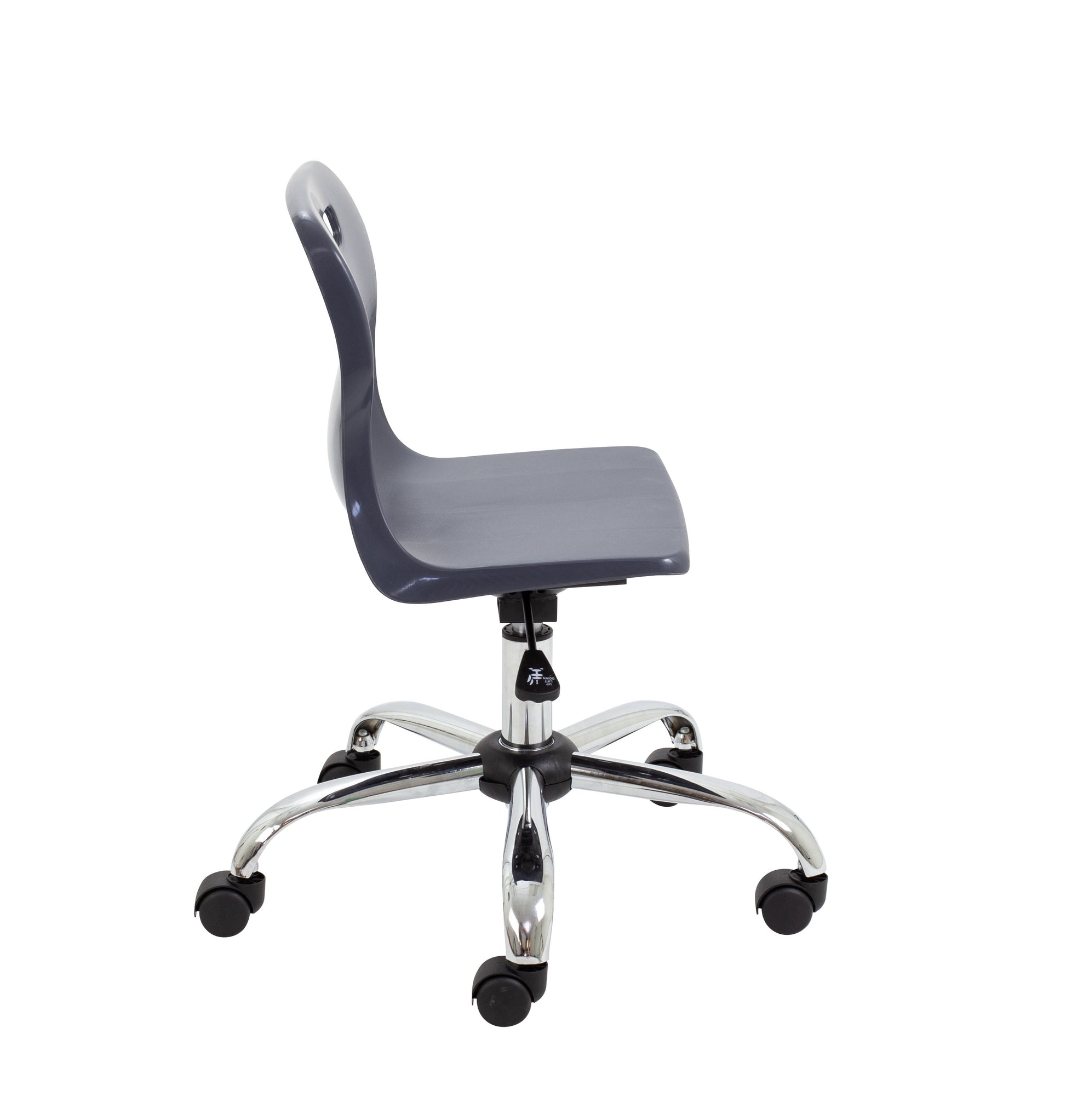 Titan Swivel Junior Chair with Chrome Base and Castors