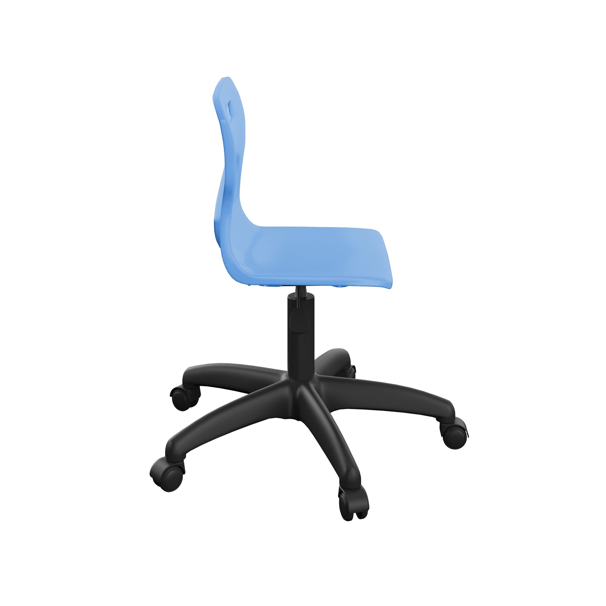 Titan Swivel Junior Chair with Plastic Base and Castors