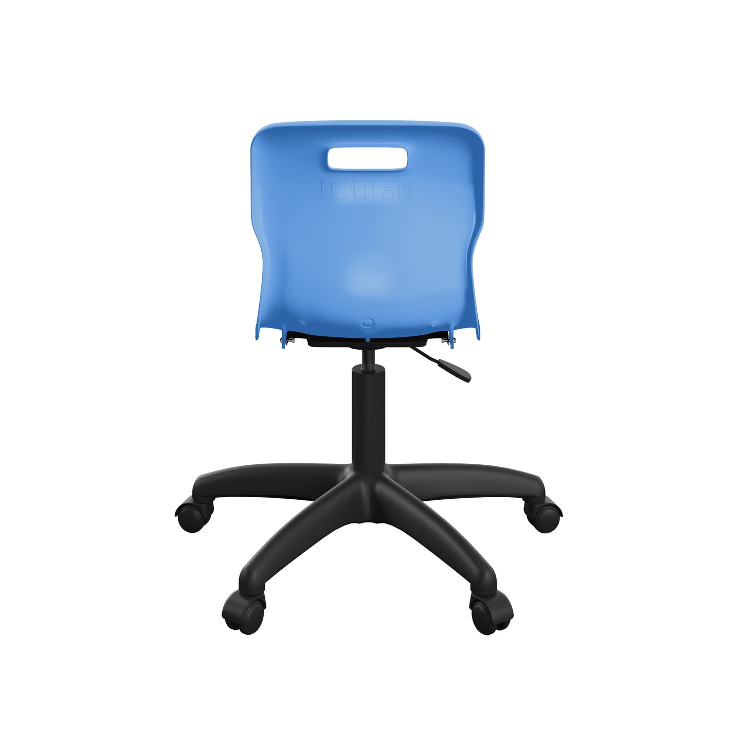 Titan Swivel Junior Chair with Plastic Base and Castors