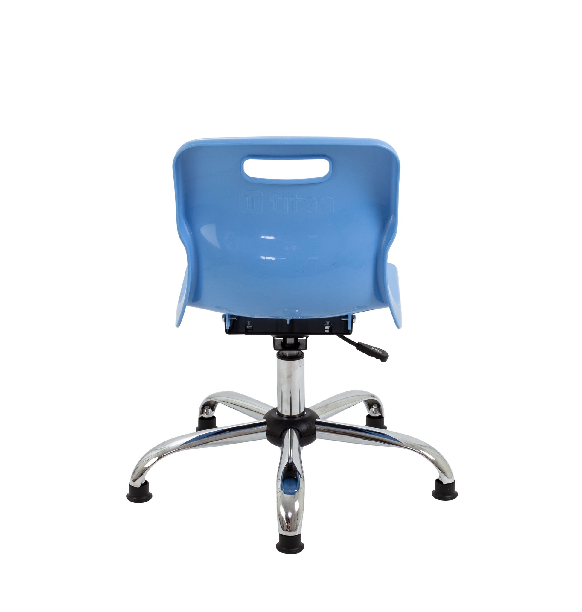Titan Swivel Junior Chair with Plastic Base and Glides