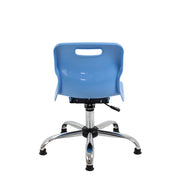 Titan Swivel Junior Chair with Plastic Base and Glides
