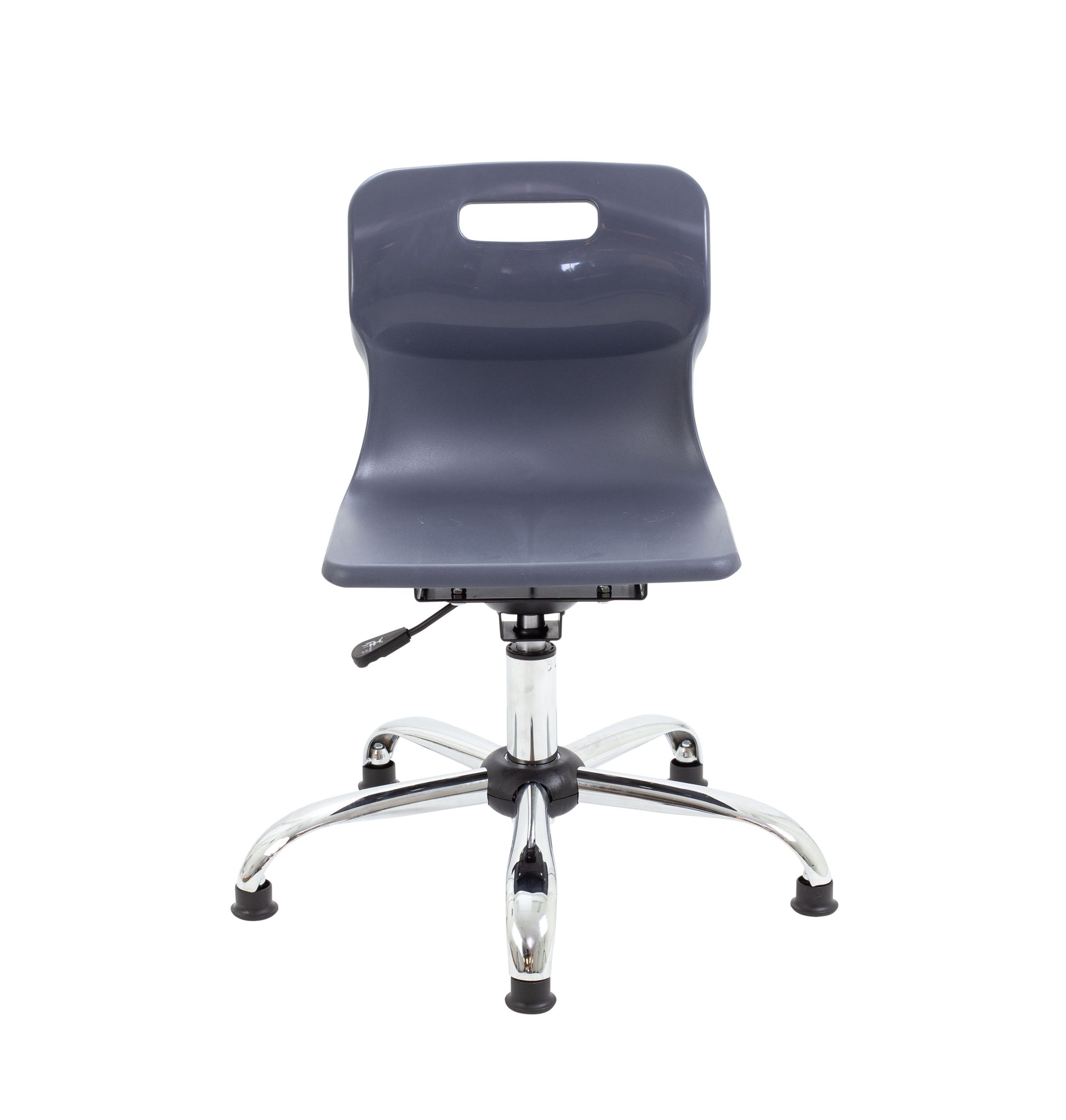 Titan Swivel Junior Chair with Chrome Base and Glides
