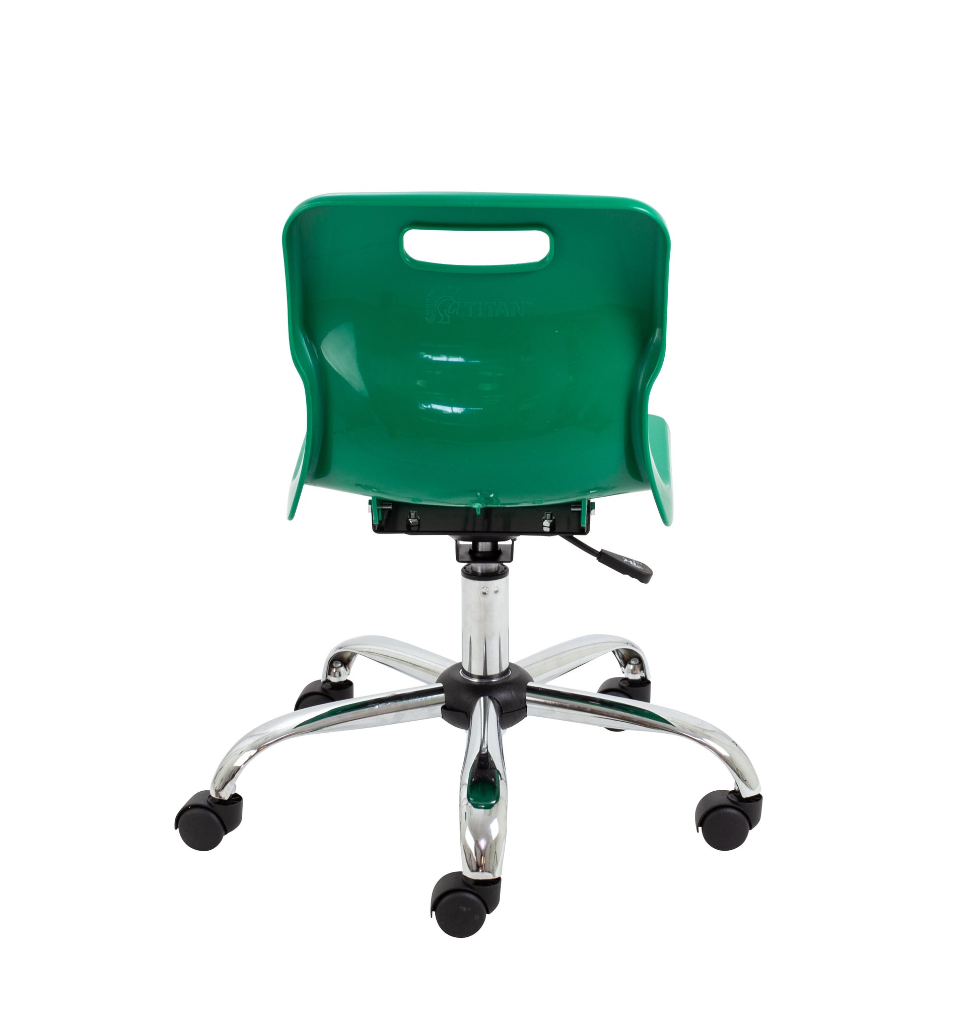 Titan Swivel Junior Chair with Chrome Base and Castors