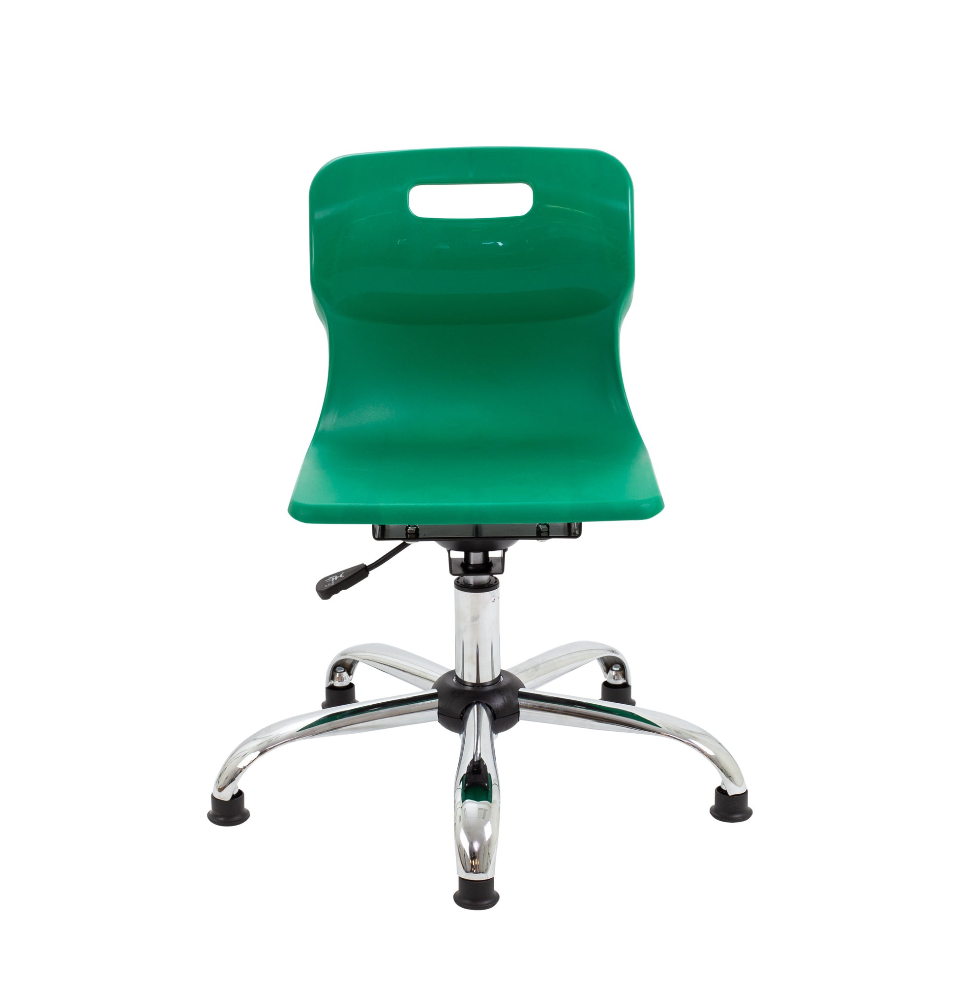 Titan Swivel Junior Chair with Chrome Base and Glides