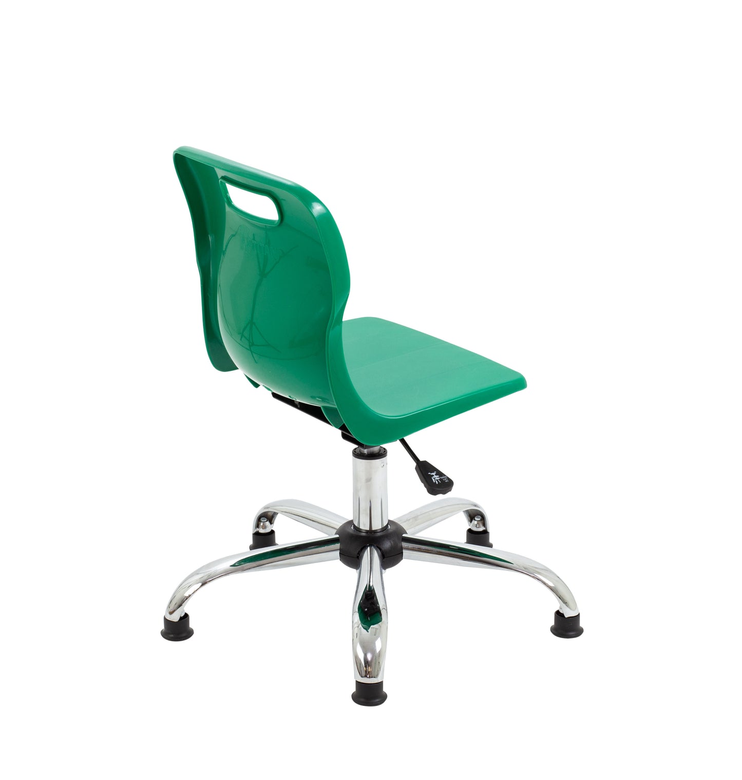Titan Swivel Junior Chair with Chrome Base and Glides