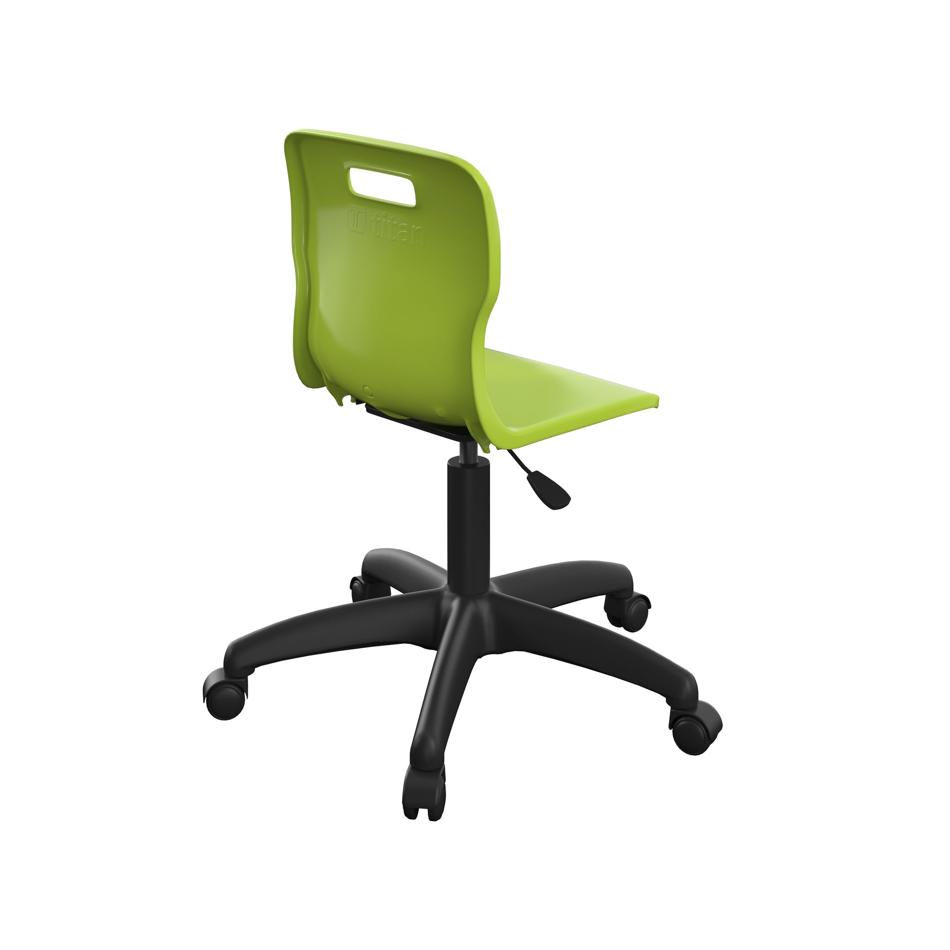 Titan Swivel Junior Chair with Plastic Base and Castors