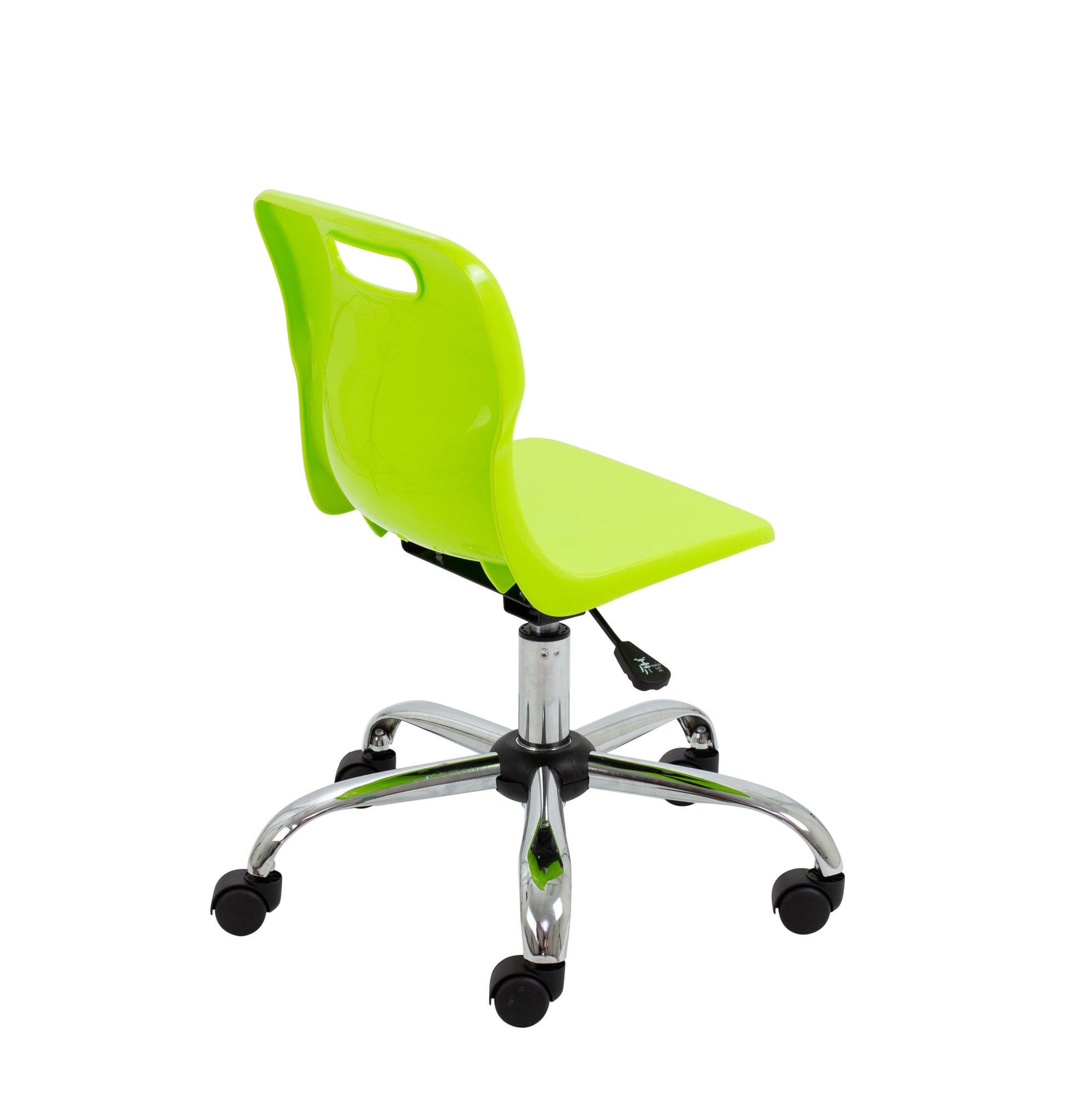 Titan Swivel Junior Chair with Chrome Base and Castors