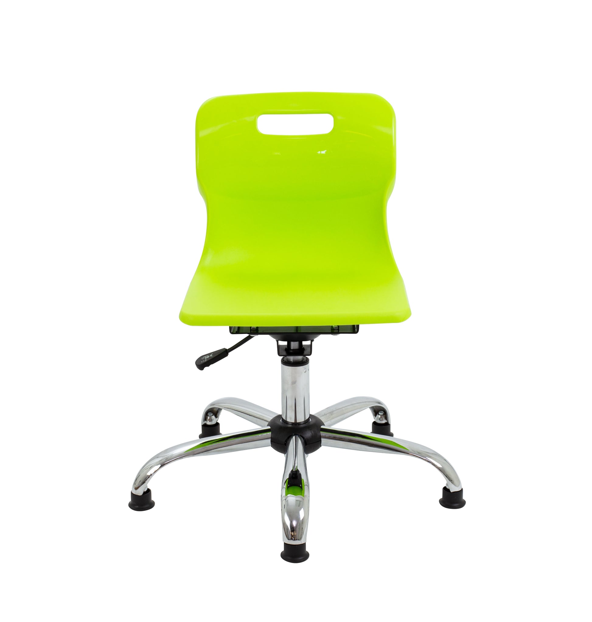Titan Swivel Junior Chair with Chrome Base and Glides