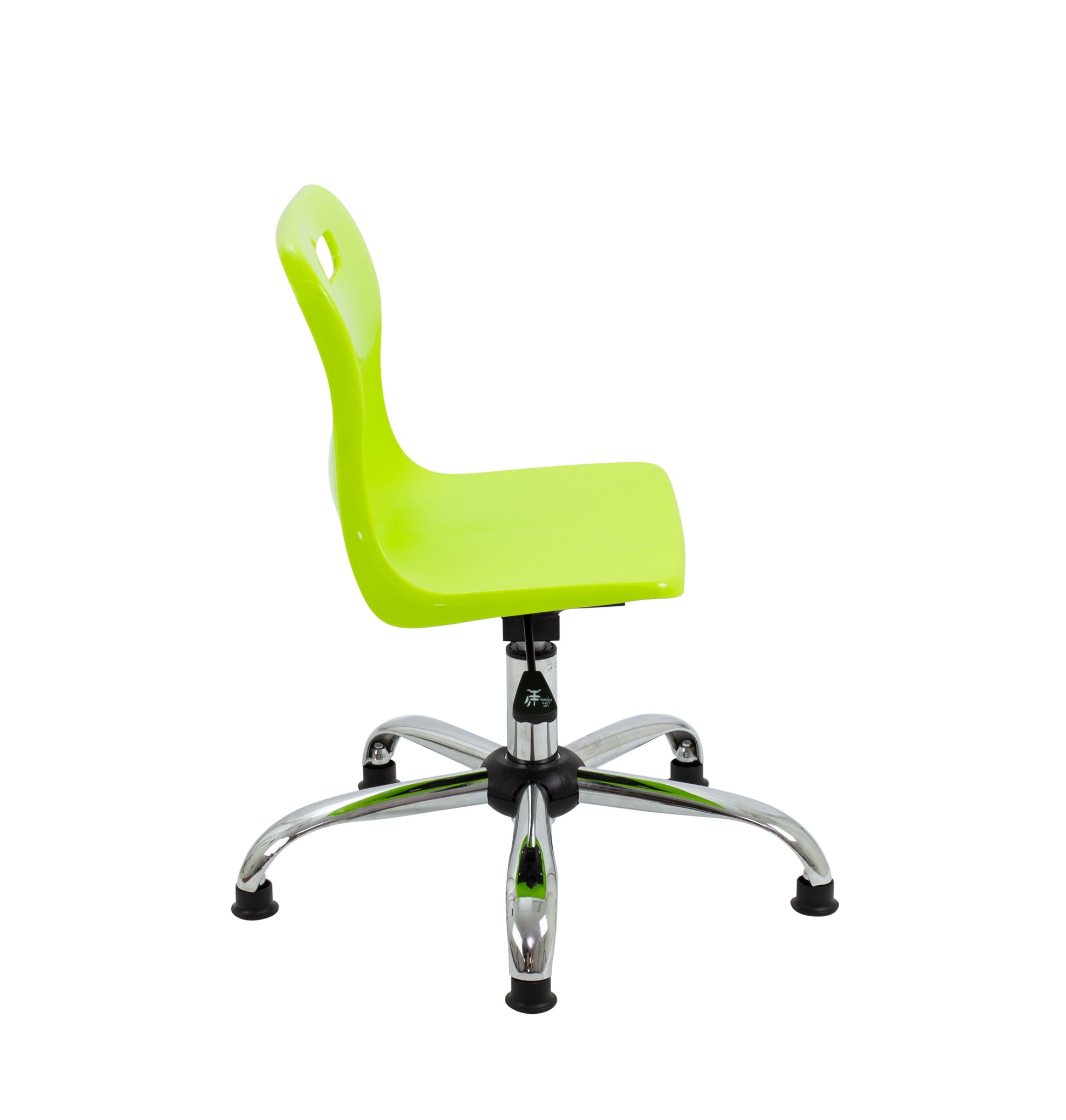 Titan Swivel Junior Chair with Chrome Base and Glides