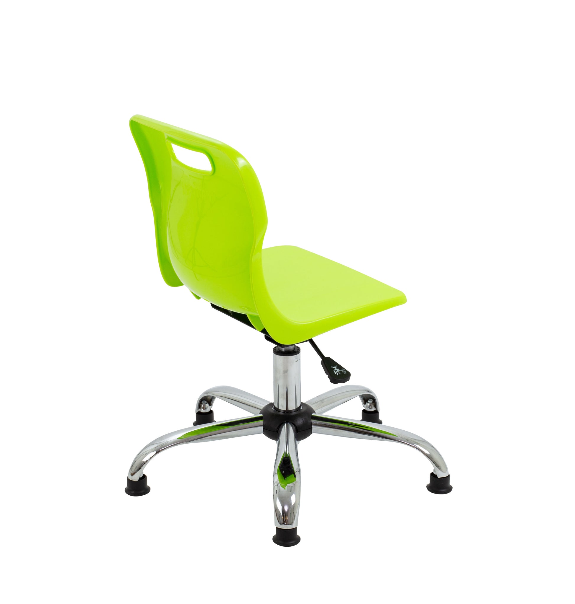 Titan Swivel Junior Chair with Chrome Base and Glides