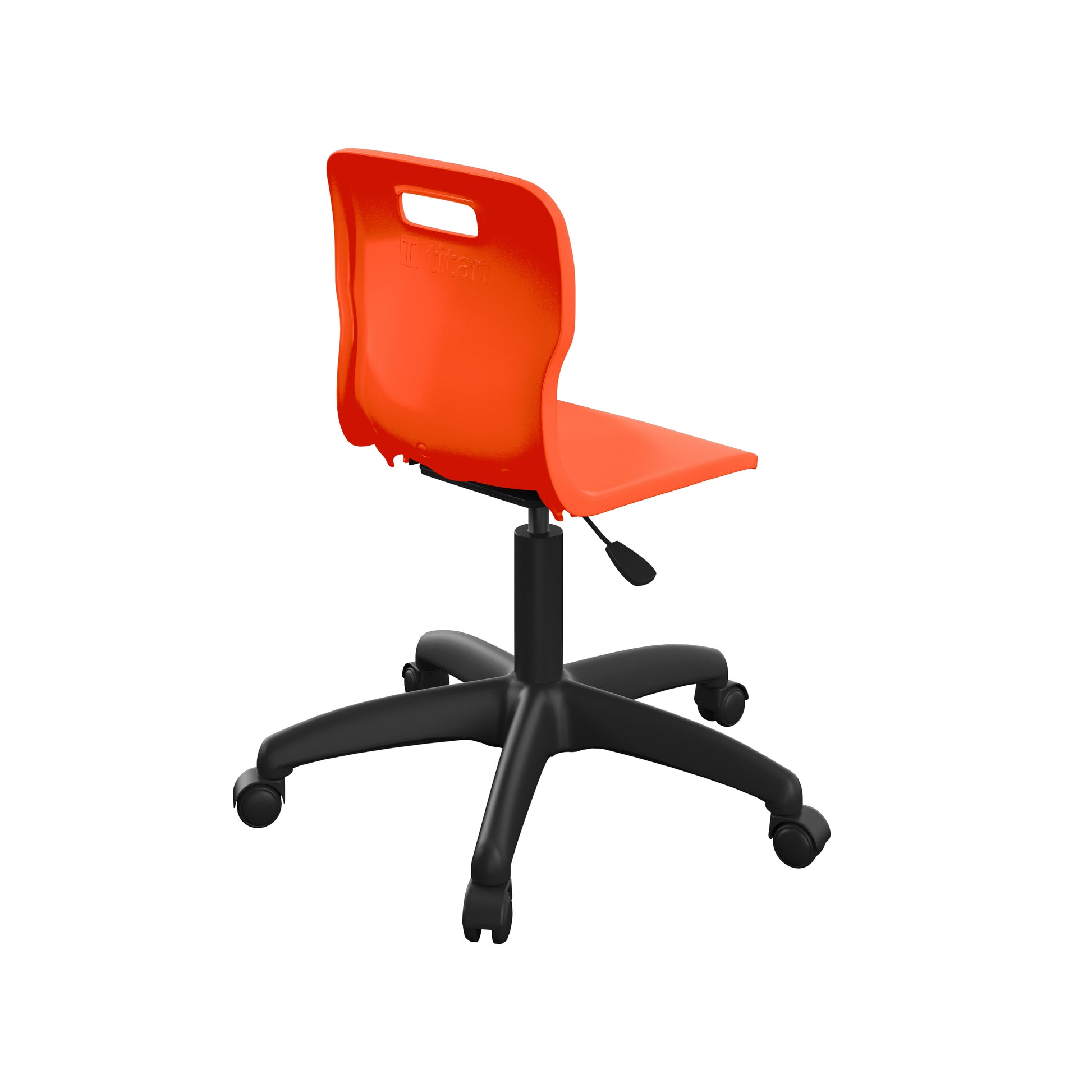 Titan Swivel Junior Chair with Plastic Base and Castors