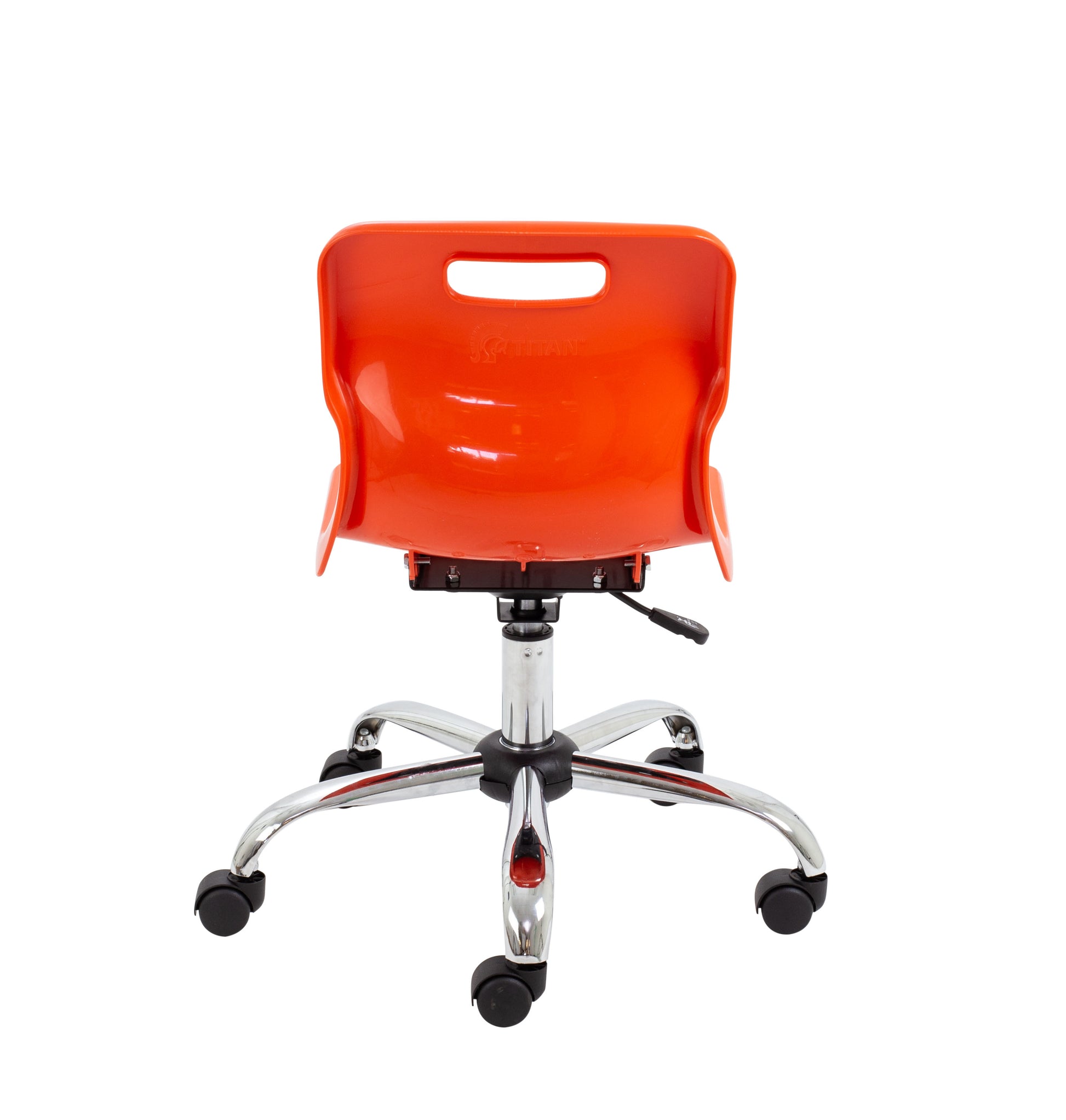 Titan Swivel Junior Chair with Chrome Base and Castors